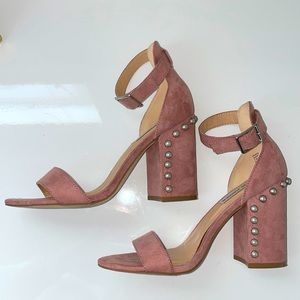 Steve Madden - Mauve Block Heel
